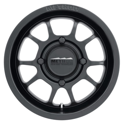 Method MR409 Bead Grip 15x10 / 5+5/0mm Offset / 4x156 / 132mm CB Matte Black Wheel