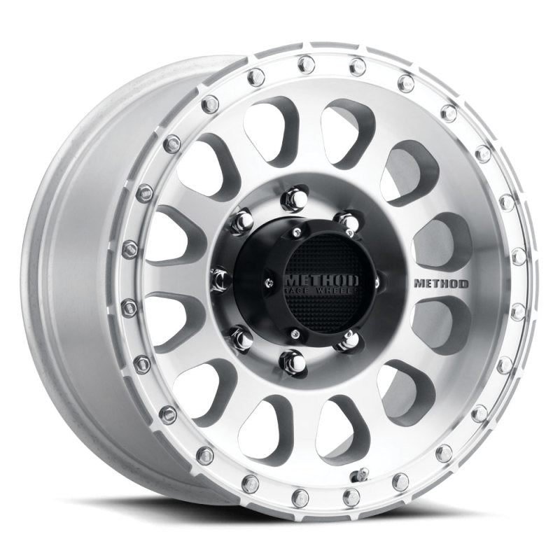 Method MR315 17x8.5 0mm Offset 8x180 130.81mm CB Machined/Clear Coat Wheel