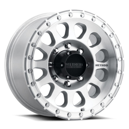 Method MR315 17x8.5 +25mm Offset 8x6.5 130.81mm CB Machined/Clear Coat Wheel