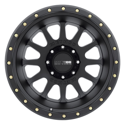 Method MR605 NV 20x9 -12mm Offset 8x170 124.9mm CB Matte Black Wheel