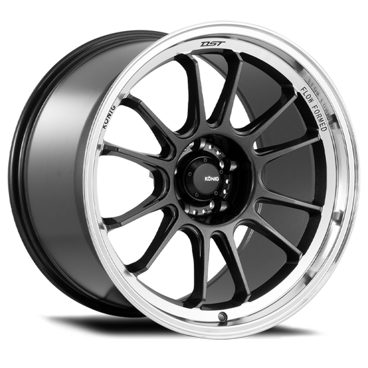 Konig Hypergram 18x9.5 5x114.3 ET35 Metallic Carbon w/ Machined Lip