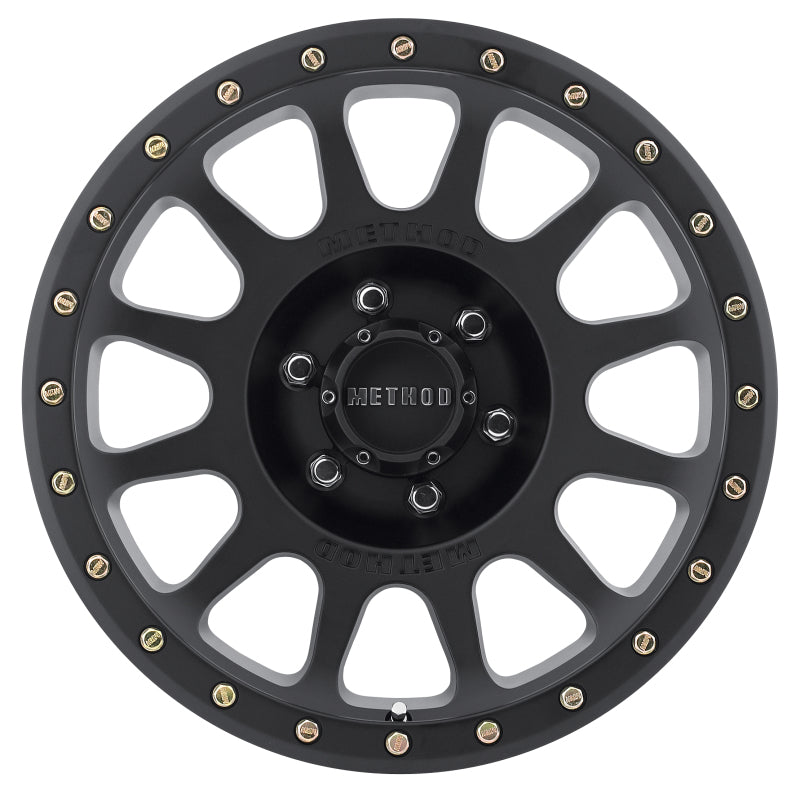 Method MR305 NV 16x8 0mm Offset 6x5.5 108mm CB Matte Black Wheel