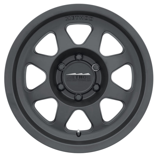 Method MR701 17x8.5 0mm Offset 6x5.5 106.25mm CB Matte Black Wheel