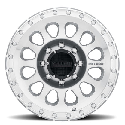 Method MR315 17x8.5 0mm Offset 8x180 130.81mm CB Machined/Clear Coat Wheel