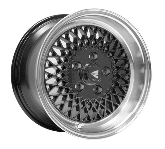 Enkei92 Classic Line 15x8 25mm Offset 4x100 Bolt Pattern Black Wheel