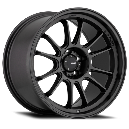 Konig Hypergram 18x8.5 5x112 ET43 Matte Black