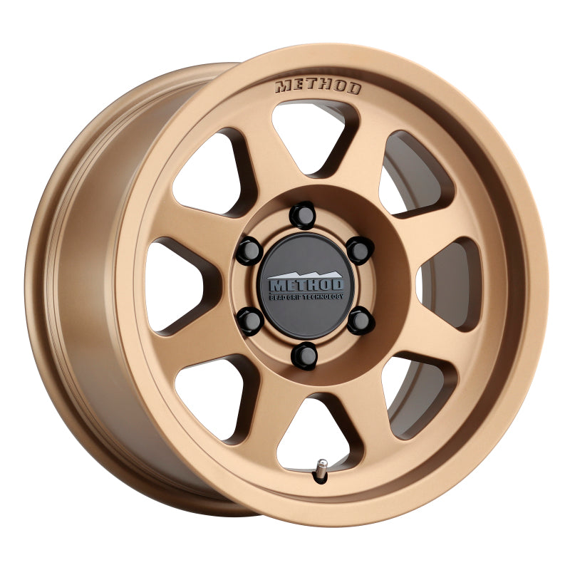 Method MR701 17x8.5 0mm Offset 6x5.5 106.25mm CB Method Bronze Wheel